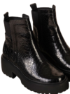 Stiefeletten Schwarze-Chelsea.